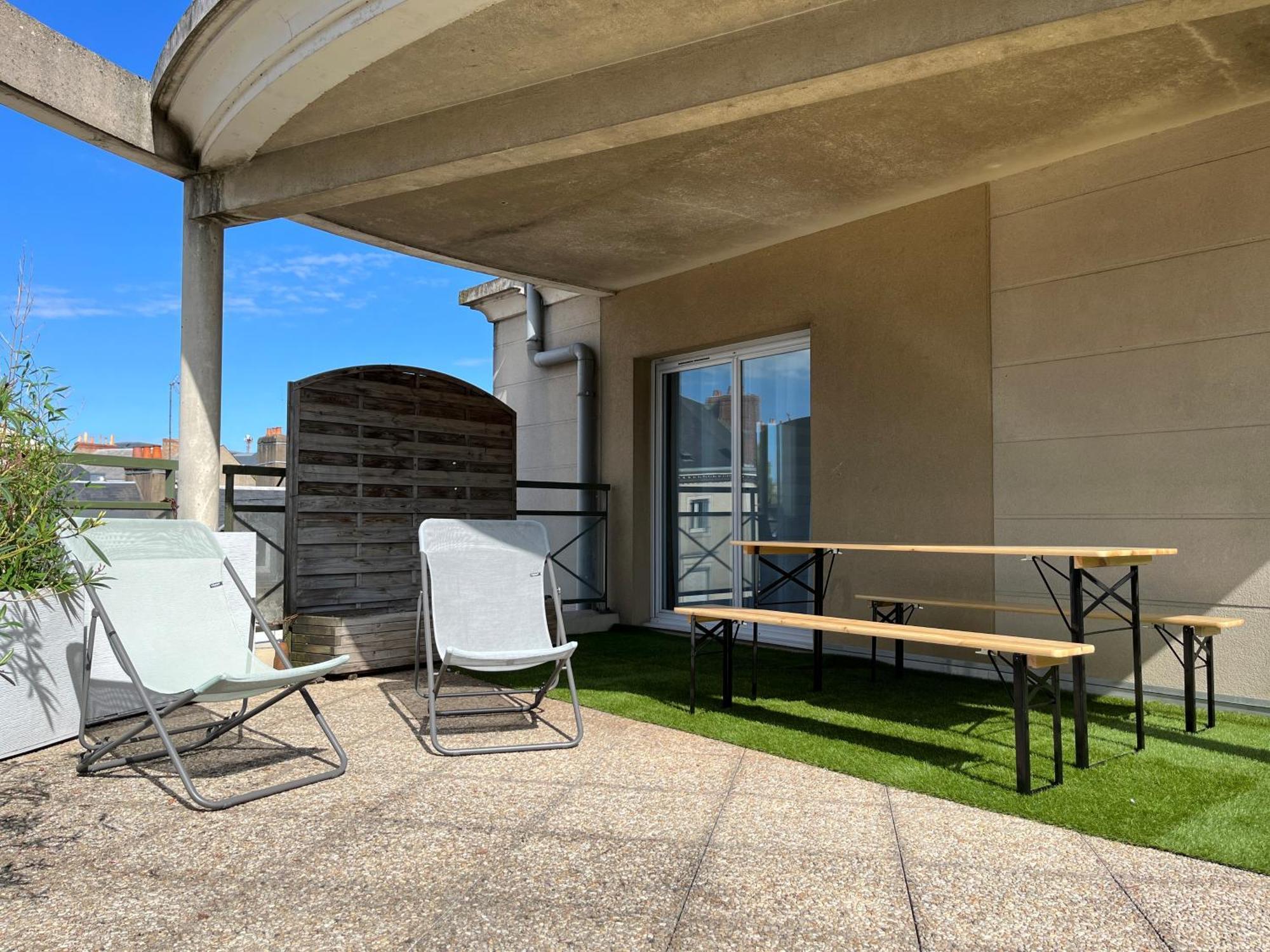 L' appart Palace - Terrasse - Parking - 6 pers - Rêve au Mans Le Mans Exterior foto
